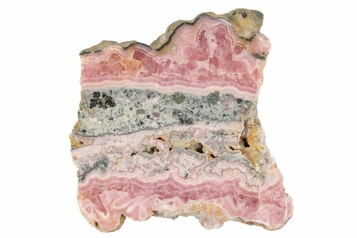 Polished Rhodochrosite Slab - Argentina #232523
